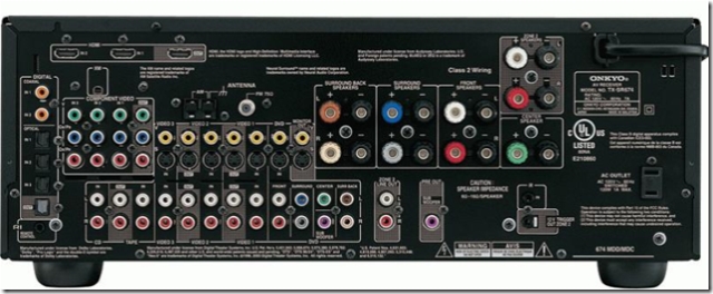 Onkyo TX-SR674 HDMI Upconverting Receiver - Scott Hanselman's Blog